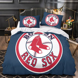 Load image into Gallery viewer, Boston Red Sox Bedding Set Quilt Cover Without Filler