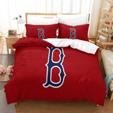 Load image into Gallery viewer, Boston Red Sox Bedding Set Quilt Cover Without Filler