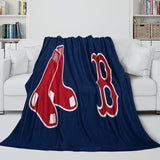 Charger l&#39;image dans la visionneuse de la galerie, Boston Red Sox Blanket Flannel Throw Room Decoration