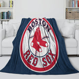 Charger l&#39;image dans la visionneuse de la galerie, Boston Red Sox Blanket Flannel Throw Room Decoration