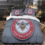 Charger l&#39;image dans la visionneuse de la galerie, Brentford FC Bedding Set Duvet Cover Without Filler