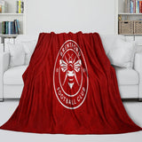 Load image into Gallery viewer, Brentford FC Blanket Flannel Fleece Throw Room Decoration