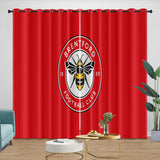 Load image into Gallery viewer, Brentford FC Curtains Blackout Window Drapes Room Decoration