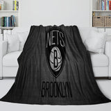 Charger l&#39;image dans la visionneuse de la galerie, Brooklyn Nets Blanket Flannel Fleece Throw Room Decoration