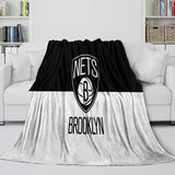 Charger l&#39;image dans la visionneuse de la galerie, Brooklyn Nets Blanket Flannel Fleece Throw Room Decoration