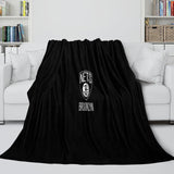 Charger l&#39;image dans la visionneuse de la galerie, Brooklyn Nets Blanket Flannel Fleece Throw Room Decoration