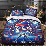 Charger l&#39;image dans la visionneuse de la galerie, Buffalo Bills Bedding Set Duvet Cover Without Filler