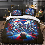 Charger l&#39;image dans la visionneuse de la galerie, Buffalo Bills Bedding Set Duvet Cover Without Filler