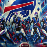 Charger l&#39;image dans la visionneuse de la galerie, Buffalo Bills Bedding Set Duvet Cover Without Filler