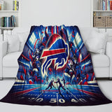 Load image into Gallery viewer, Buffalo Bills Blanket Flannel Fleece Throw Room Decoration