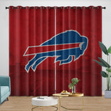 Load image into Gallery viewer, Buffalo Bills Curtains Blackout Window Drapes Room Decoration