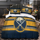 Charger l&#39;image dans la visionneuse de la galerie, Buffalo Sabres Bedding Set Quilt Duvet Cover Without Filler