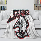 Load image into Gallery viewer, Buffalo Sabres Blanket Flannel Throw Kids Room Decoration