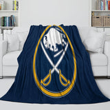 Load image into Gallery viewer, Buffalo Sabres Blanket Flannel Throw Kids Room Decoration