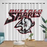 Load image into Gallery viewer, Buffalo Sabres Curtains Blackout Window Drapes Room Decoration