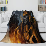 Load image into Gallery viewer, Bumblebee Blanket Flannel Throw Kids Room Decoration