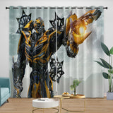 Charger l'image dans la visionneuse de la galerie, Bumblebee Curtains Pattern Blackout Window Drapes Room Decoration