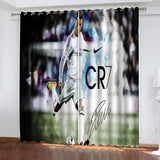 Load image into Gallery viewer, CR7 Pattern Curtains Blackout Window Drapes Room Decoration