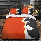 Charger l&#39;image dans la visionneuse de la galerie, Calgary Flames Bedding Set Quilt Duvet Cover Without Filler