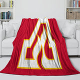 Charger l&#39;image dans la visionneuse de la galerie, Calgary Flames Blanket Flannel Throw Kids Room Decoration