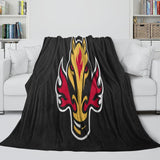 Charger l&#39;image dans la visionneuse de la galerie, Calgary Flames Blanket Flannel Throw Kids Room Decoration