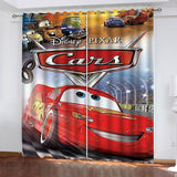 Load image into Gallery viewer, Car Pattern Curtains Blackout Window Drapes Room Decoration