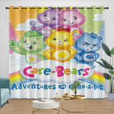 Load image into Gallery viewer, Care Bears Curtains Blackout Window Drapes Room Decoration