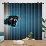 Load image into Gallery viewer, Carolina Panthers Curtains Blackout Window Drapes Room Decoration