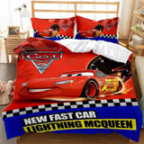 Charger l&#39;image dans la visionneuse de la galerie, Cars Lightning McQueen Bedding Set Quilt Cover Without Filler