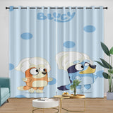 Charger l'image dans la visionneuse de la galerie, Cartoon Bluey Curtains Pattern Blackout Window Drapes