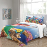 Load image into Gallery viewer, Cartoon The Little Mermaid Ariel Bedding Set Quilt Duvet Cover Without Filler