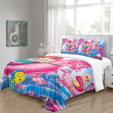 Load image into Gallery viewer, Cartoon The Little Mermaid Ariel Bedding Set Quilt Duvet Cover Without Filler