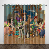 Load image into Gallery viewer, Cartoon Toy Story Curtains Pattern Blackout Window Drapes