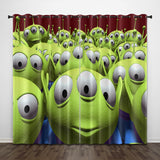 Load image into Gallery viewer, Cartoon Toy Story Curtains Pattern Blackout Window Drapes