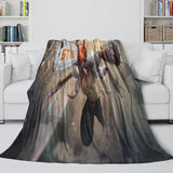 Charger l&#39;image dans la visionneuse de la galerie, Chainsaw Man Blanket Flannel Fleece Pattern Throw Room Decoration