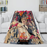 Charger l&#39;image dans la visionneuse de la galerie, Chainsaw Man Blanket Flannel Fleece Throw Room Decoration