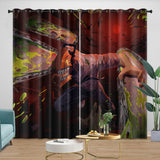 Charger l&#39;image dans la visionneuse de la galerie, Chainsaw Man Curtains Blackout Window Drapes