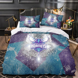 Charger l&#39;image dans la visionneuse de la galerie, Charlotte Hornets Bedding Set Duvet Cover Without Filler