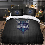 Charger l&#39;image dans la visionneuse de la galerie, Charlotte Hornets Bedding Set Duvet Cover Without Filler