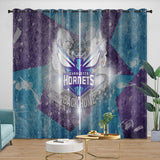 Load image into Gallery viewer, Charlotte Hornets Curtains Blackout Window Drapes Room Decoration