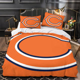 Load image into Gallery viewer, Chicago Bears Duvet Cover Kids Bedding Set Without Filler