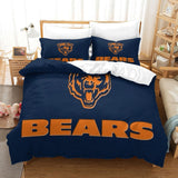 Charger l'image dans la visionneuse de la galerie, Chicago Bears Duvet Cover Kids Room Bedding Set Without Filler