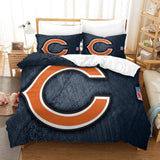 Charger l'image dans la visionneuse de la galerie, Chicago Bears Duvet Cover Kids Room Bedding Set Without Filler