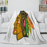 Charger l&#39;image dans la visionneuse de la galerie, Chicago Blackhawks Blanket Flannel Throw Kids Room Decoration