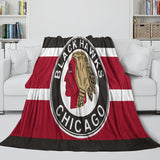Charger l&#39;image dans la visionneuse de la galerie, Chicago Blackhawks Blanket Flannel Throw Kids Room Decoration