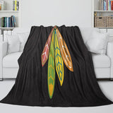 Charger l&#39;image dans la visionneuse de la galerie, Chicago Blackhawks Blanket Flannel Throw Kids Room Decoration