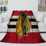 Charger l&#39;image dans la visionneuse de la galerie, Chicago Blackhawks Blanket Flannel Throw Kids Room Decoration