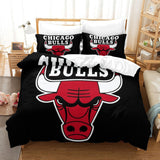 Charger l&#39;image dans la visionneuse de la galerie, Chicago Bulls Bedding Set Duvet Cover Without Filler