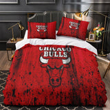 Charger l&#39;image dans la visionneuse de la galerie, Chicago Bulls Bedding Set Duvet Cover Without Filler