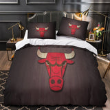 Charger l&#39;image dans la visionneuse de la galerie, Chicago Bulls Bedding Set Duvet Cover Without Filler